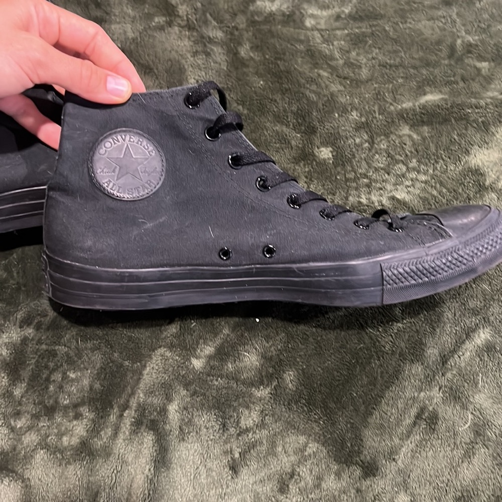 Men’s converse black size 14